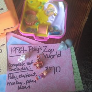 Vintage polly pocket playsets manufacturer by the